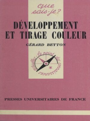 cover image of Développement et tirage couleur